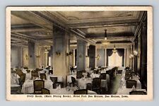 Des Moines IA-Iowa, Hotel Fort Des Moines Dining Room, Vintage Postcard picture