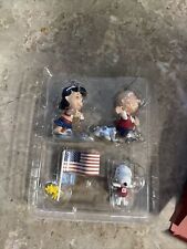 Hallmark Peanuts Games ‘04 Olympic Christmas Ornaments Charlie Brown Snoopy picture