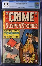 CRIME SUSPENSTORIES #22  CGC 6.5      Classic Decapitation Cover White Pages picture