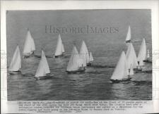 1959 Press Photo Yachts Lipton Sup Race Miami Beach picture