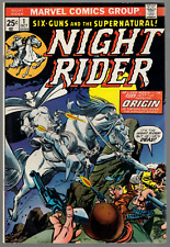 Night Rider #1 Marvel 1974 NM 9.4 picture