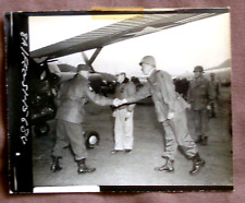 Korea May 1951 Inspection Tour Maj Gen Ferenbaugh / Van Fleet Vtg 4 x 5