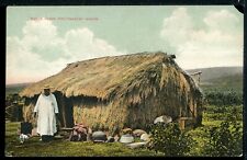 Early Native Grass Hut Hawaiian Islands Hawaii Vintage Postcard M1432a picture