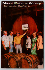 c1960s Mount Palomar Winery Temecula California Vintage Postcard picture