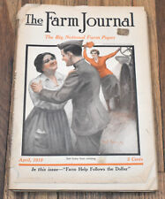 April 1919 The Farm Journal Agricultural WWI SOLDIERS HOME 5 Cent Magazine picture