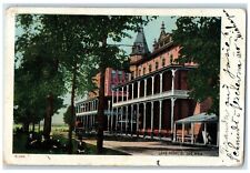 1907 Lake Front Exterior View Building St. Joe Michigan Vintage Antique Postcard picture