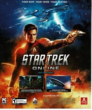 2010 Star Trek Online Video game Vintage Print Ad picture