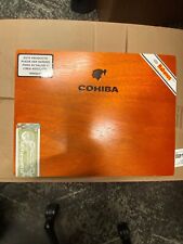 Cohiba Wooden Hinged Cigar Box Excellent condition picture