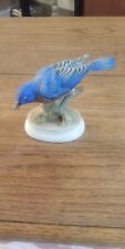 Beautiful Vintage Lefton Blue Bird Figurine KW395  Made in Japan picture