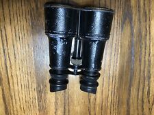 WWII FRENCH BINOCULARS FIELD GLASSES ARMY NAVY W/ SIDEGUARDS Fully Finctional picture