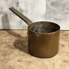 Antique Copper Pot Sauce Pan Heavy picture