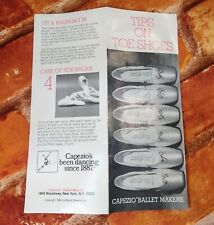 1980 Vintage Capezio Ballet Brochure 