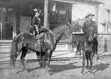 1886 Wild West Outlaw Belle Starr Captured PHOTO Female Jesse James-Younger Gang picture