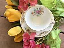 c.1940-50's AICHI Floral Cup/Saucer Set-Made in Occupied Japan GORGEOUS picture