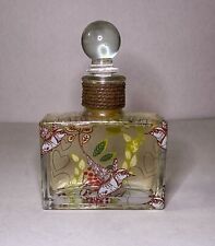Hand Painted Floral Perfume And Bottle With Stopper picture