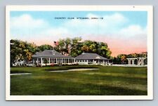 Ottumwa Iowa Country Club & Grounds Postcard picture