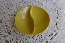 Vintage Holiday By Kenro Melanine Speckled Confetti Yellow Divided Round Bowl picture