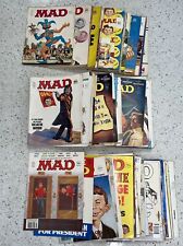 Lot of  69 Vintage Mad Magazines 1970s And 1980s a few 1990s picture