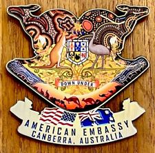 USMC MSG-D Marine Security Guard Detachment Canberra, Australia Challenge Coin picture