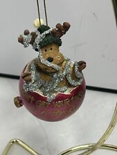 Boyds Bears Naughty and Nice Tangles the Moose Christmas Ornament 2004 picture