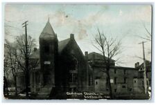 1909 Christian Church Exterior Building Canton Illinois Vintage Antique Postcard picture