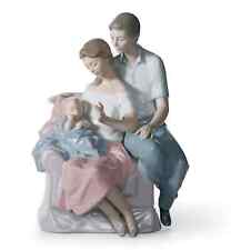 LLADRO A CIRCLE OF LOVE BRAND NEW IN BOX #6986 FAMILY BABY NEWBORN picture