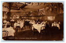 1912 Ceasar's Grill 131 Columbus Avenue San Francisco California CA Postcard picture