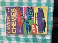 VINTAGE 1963 CUSTOM CHEVIES CARS  BOOKLET CAR CRAFT SPOTLITE SEALED IN PLASTIC picture