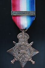 WWI 1914  MON'S STAR AND DATE BAR. MEDAL. picture