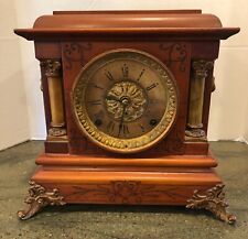 Antique Seth Thomas Adamantine Mantle Clock in Working Order picture