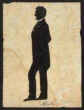 Silhouette of Abraham Lincoln,United States President,Abolitionist,Politician picture