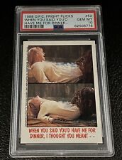 PSA 10 1988 OPC Fright Flicks Patricia Arquette Rookie Card Freddy Krueger #52 picture