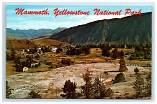 Postcard Mammoth Yellowstone National Park Headquarters UNP picture