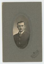 Antique c1900s Cabinet Card Handsome Young Man in Stylish Suit Minneapolis, MN picture