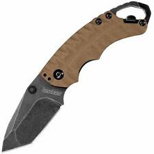 Kershaw Shuffle II Knife Tan FRN Handle Blackwash Tanto Plain Edge 8750TTANBW picture