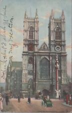 Raphael Tuck London Westminster Abby c1910s Postcard UNP 7798c picture