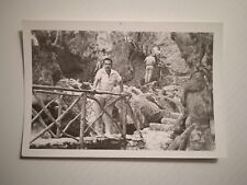 Vintage Old Photo Man at the Valley of the Butterflies RHODES 1959 GREECE VTG picture
