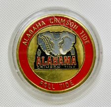 RARE Operation Iraqi Freedom Challange Coin w Univ of Alabama Crimson Tide picture