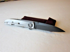 Custom Jason Clark Tactical  Titanium Flipper Knife in Mint Cond. picture