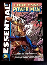 MARVEL ESSENTIAL LUKE CAGE POWER MAN VOL 2 - New -B&W Inside Pages-Free Shipping picture