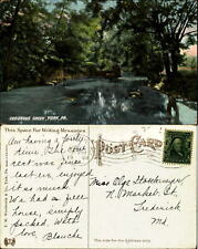 Codorous Creek York PA Pennsylvania stream mailed 1908 picture