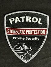 STONEGATE PROTECTION PRIVATE SECURITY PATROL Patch picture