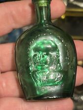 Small Vintage Benjamin Franklin Green Bottle picture