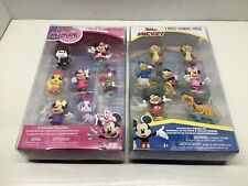 Disney Junior Mickey Mouse And Junior Minnie Collectibles 7 Pieces Figures Set picture