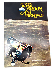 To The Moon And Beyond Project Apollo MCM Space 1970 Book of Popular Science picture