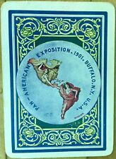 Circa 1901 Pan American Exposition Souvenir Playing Cards, 52+J picture