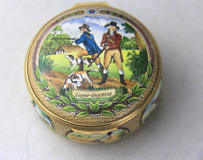 Halcyon Days “Game Shooting” Enamel Box Commissioned by James Purdey & Son picture