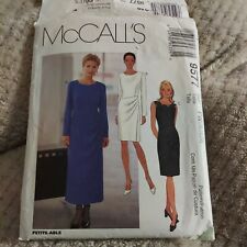 Vintage (1998) McCALLS 9577 Misses' Dress in Two  Lengths Sizes 18-22  UNCUT FF  picture