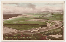 c1930s RPPC The Downs Road Blackgang Isle of Wight Colored Photo Postcard picture