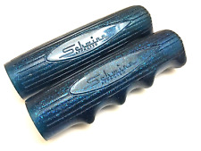 Vintage Schwinn Approved Blue Glitter Handlebar Grips Stingray Fastback & Others picture